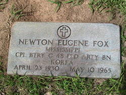 Corp Newton Eugene “Buddy” Fox 