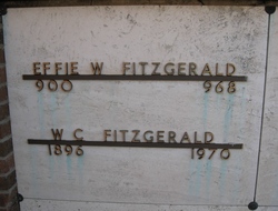 Effie <I>Wellons</I> Fitzgerald 
