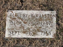 Corp Ruby Kenneth Walston 