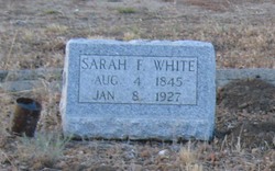 Sarah Frances <I>Hartman</I> White 