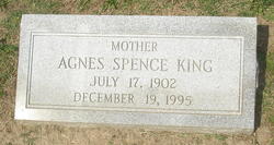 Agnes <I>Spence</I> King 