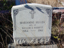 Mariamne <I>Huger</I> Barrett 