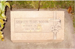 Shirley Elois <I>Freeman</I> Bolon 
