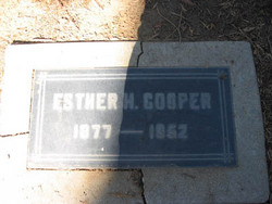 Esther Elizabeth <I>Harmon</I> Cooper 