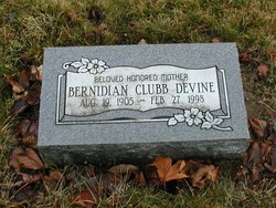 Bernidian G. <I>Mayes</I> Clubb Devine 