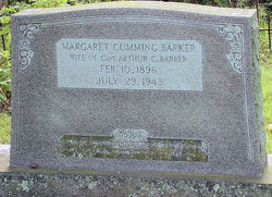 Margaret <I>Cumming</I> Barker 