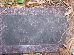 Cora E. <I>Hamilton</I> Holt 