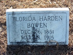 Florida <I>Harden</I> Bowen 