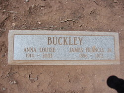 Anna Louise <I>James</I> Buckley 