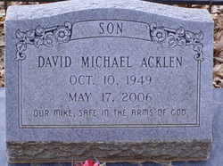 David Michael “Mike” Acklen 