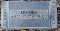 Margaret Earp <I>Earp</I> Belote 