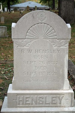 Benjamin White Hensley 