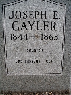 Joseph E Gayler 