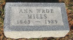 Ann <I>Mendenhall</I> Mills 