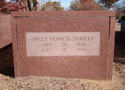 Miles Francis Stanley 
