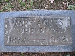 Mary Agnes <I>Patterson</I> Whelpley 