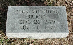 Zora <I>Moorehead</I> Brooks 