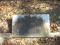 Marie Bel <I>Gardiner</I> Garrison 