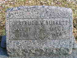 Gertrude Vernal “Trudy” <I>Replogle</I> Burkett 
