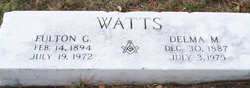 Delma May <I>Boyer</I> Watts 