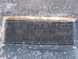 Willie Belle Baldwin 
