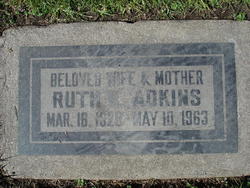 Ruth Rowe <I>Hoover</I> Adkins 