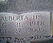 Alberta <I>Hall</I> Agee 