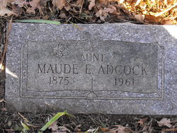 Maude Esma Adcock 