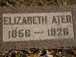 Elizabeth L. <I>Hott</I> Ater 