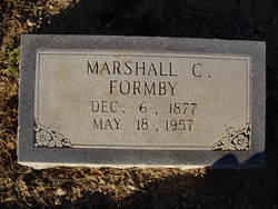 Marshall Clinton Formby Sr.