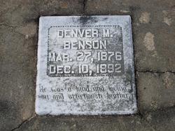 Denver M Benson 