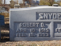 Robert D. Snyder 