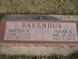 Martha P <I>Otte</I> Bakenhus 