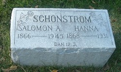 Salomon August “S.A.” Schonstrom 