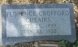 Florence E. <I>Crofford</I> Cheairs 