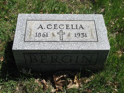 A. Cecelia “Celia” <I>Miller</I> Bergin 
