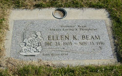 Ellen Kirsten <I>Jensen</I> Beam 