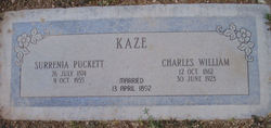 Charles William Kaze 