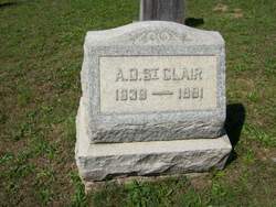 Abraham Daniel “Abe or A. D.” St. Clair Sr.