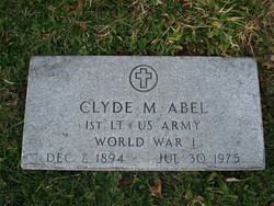 Clyde M Abel 