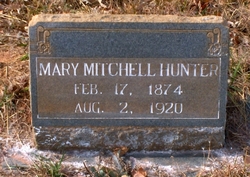 Mary <I>Mitchell</I> Hunter 
