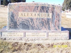 Leonard B Alexander 