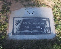 Bertha Mae <I>Hill</I> Applegate 
