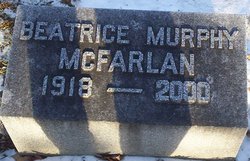 Beatrice Ann “Bee” <I>Murphy</I> McFarlan 