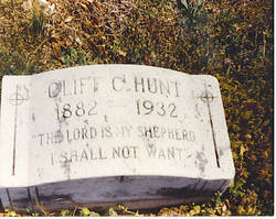 Clark Clifford “Cliff” Hunt 