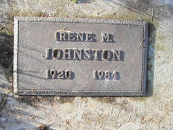 Irene M Johnston 