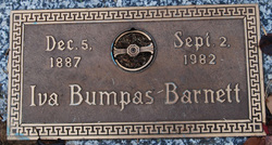 Iva Bernice <I>Bumpas</I> Barnett 