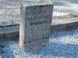 Netty Albertine <I>Pierce</I> Gasaway 