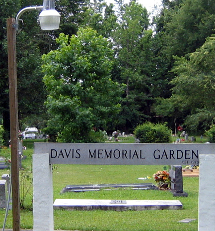 Davis Memorial Garden