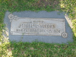 Ethel Laura <I>Barksdale</I> Alcorn 